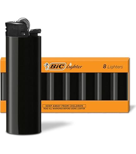 Amazon.com: BIC Charcoal Grey Full Size Lighters New Lot of